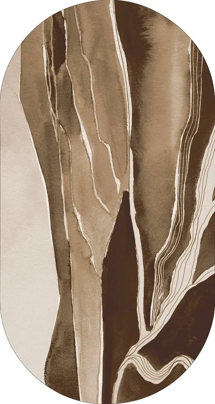 Koop Vandaag Vloerkleed MOMO rugs x NOŪRA studios - Horizon Brown/ sand capsule