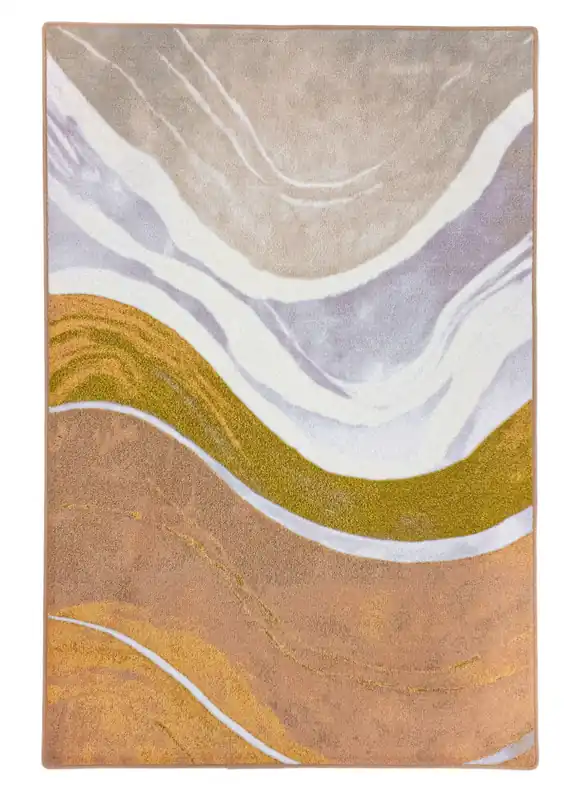 Vloerkleed MOMO rugs x NOŪRA studios - Waves Multicolour matt Dagaanbieding
