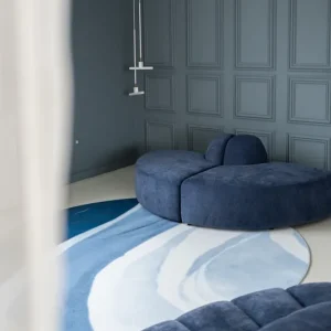 Speciale Aanbieding Vloerkleed MOMO rugs x NOŪRA studios - Waves Round