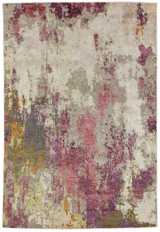 Gratis Retour Vloerkleed MOMO Rugs | Vanity Silver Lilac