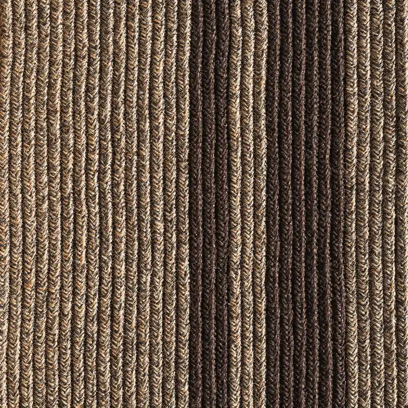 Vloerkleed Naturtex Rope Curve Brown-Brown Budget