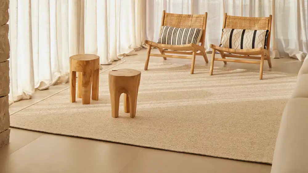 Direct Beschikbaar Vloerkleed Naturtex Siswool Ecru - Vloerkleed Van Sisal, Jute & Wol