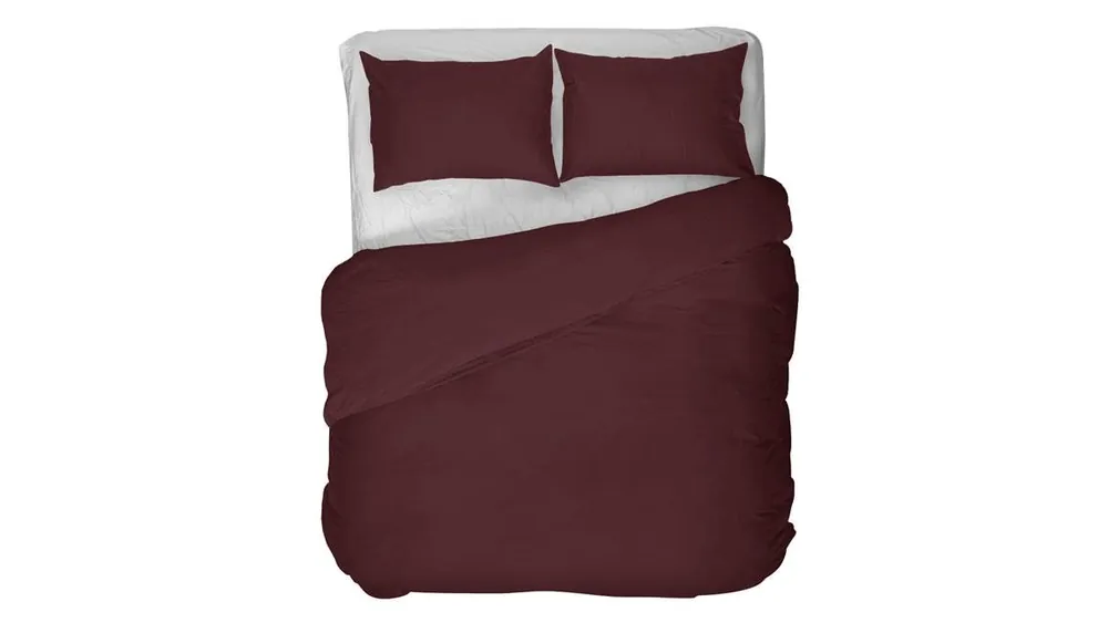 Kayori Saya dekbedovertrek burgundy Hete Deal