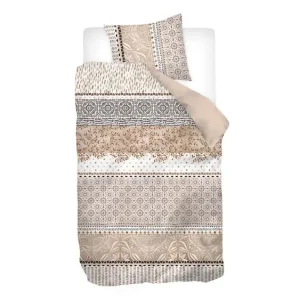 Gratis Verzending Snoozing Riv flanel dekbedovertrek zand