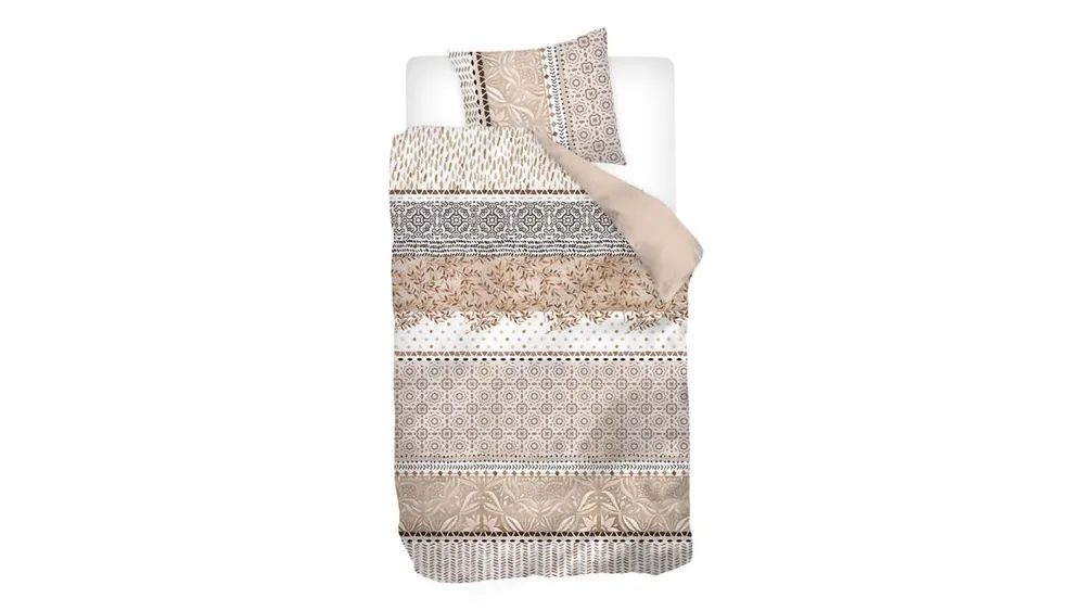Gratis Verzending Snoozing Riv flanel dekbedovertrek zand