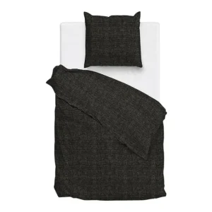 Finale Uitverkoop Zohome Lino dekbedovertrek midnight black