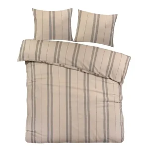 Day Dream Elmau flanel dekbedovertrek beige Meest Verkocht
