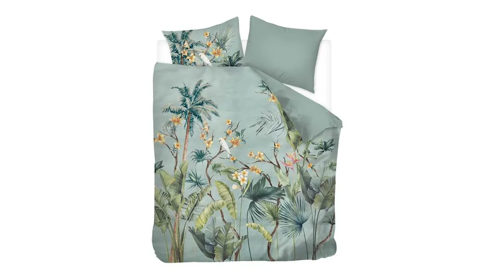 Snoozing Nani dekbedovertrek groen blauw Topkwaliteit