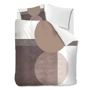 Snoozing Erina dekbedovertrek mauve Snelle Levering