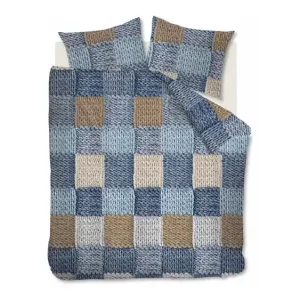Meest Verkocht Ariadne at Home Wool Shades dekbedovertrek blauw
