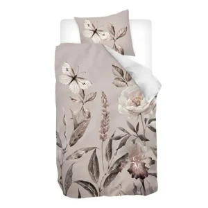 Snoozing Butterfly Field flanel dekbedovertrek multi Direct Beschikbaar