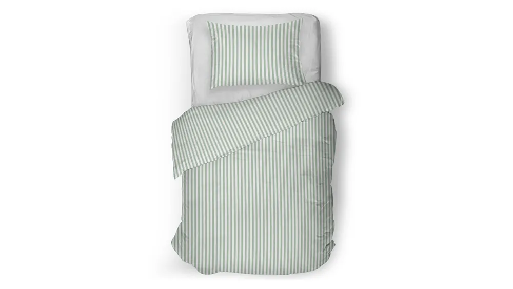 Snoozing Carine dekbedovertrek green Exclusieve Aanbieding