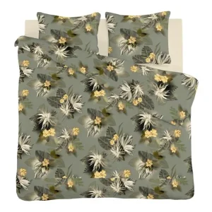 iSeng Flower Mix dekbedovertrek groen Laatste Versie
