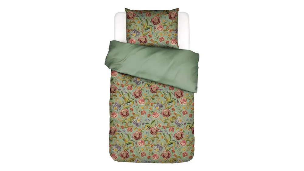 Dagaanbieding Essenza Rosanella dekbedovertrek basil green