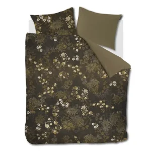Favoriet Beddinghouse Darcy dekbedovertrek olive green