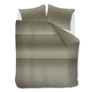 Kardol Lofty dekbedovertrek olive green Handgemaakt
