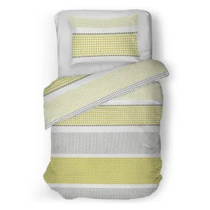 Snoozing Bowi dekbedovertrek yellow Modern