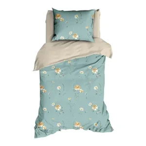Satin d'Or Zabina dekbedovertrek aquablue Direct Verzonden