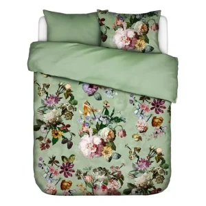 Essenza Fleur dekbedovertrek quiet green Express Levering
