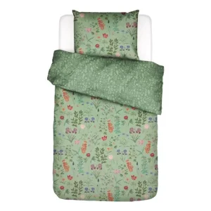 Veilige Betaling Essenza Marigold dekbedovertrek quiet green