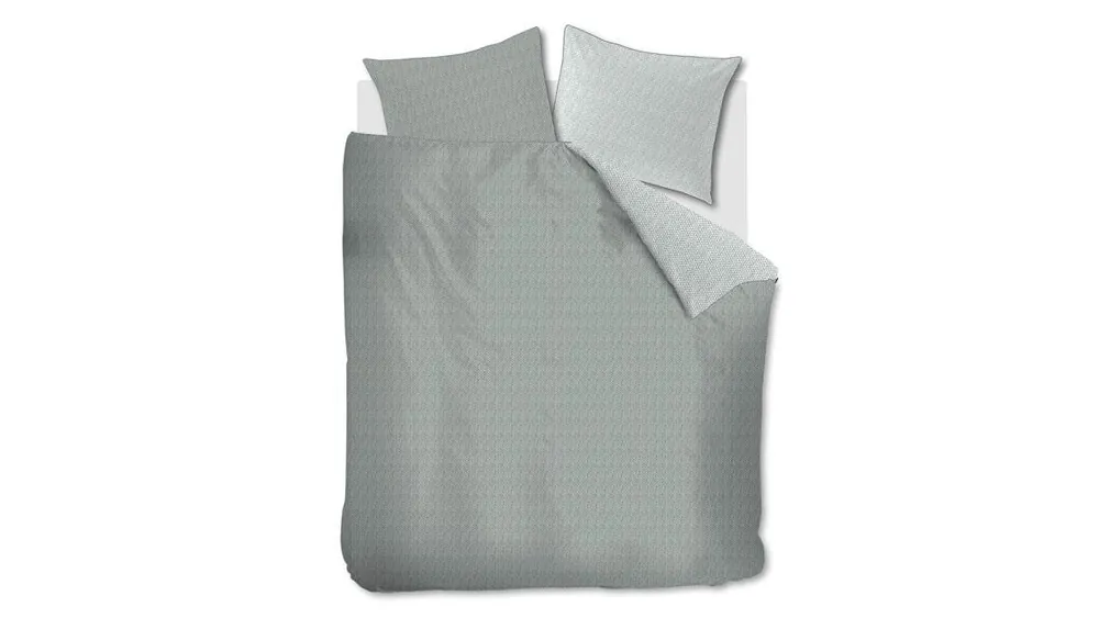 Speciale Aanbieding Rivièra Maison Twisted dekbedovertrek grijs groen