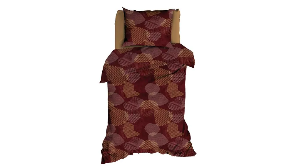 Goedkoop Satin d'Or Bionic dekbedovertrek magenta