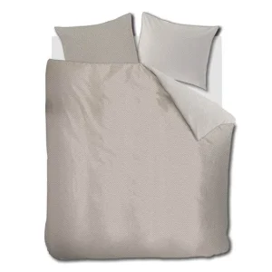Garantie Inbegrepen Rivièra Maison Emery dekbedovertrek taupe