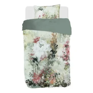 Lage Kosten M.M Linen Giverny dekbedovertrek pastel