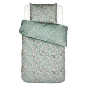 Essenza Aleste dekbedovertrek surf green Garantie Inbegrepen