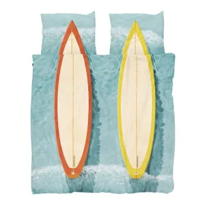 Nieuw SNURK Surfer dekbedovertrek blauw/geel