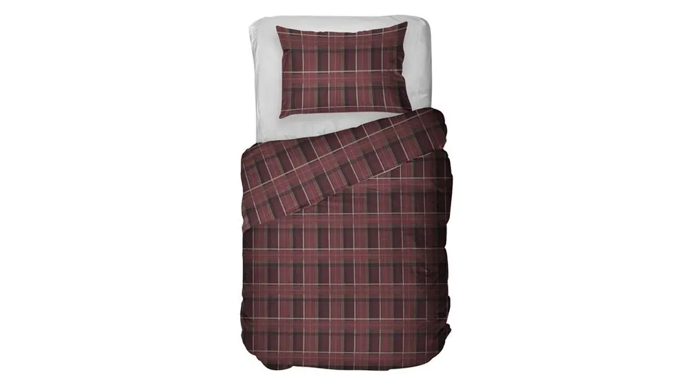 Snelle Levering Kayori Betsu flanel dekbedovertrek rood