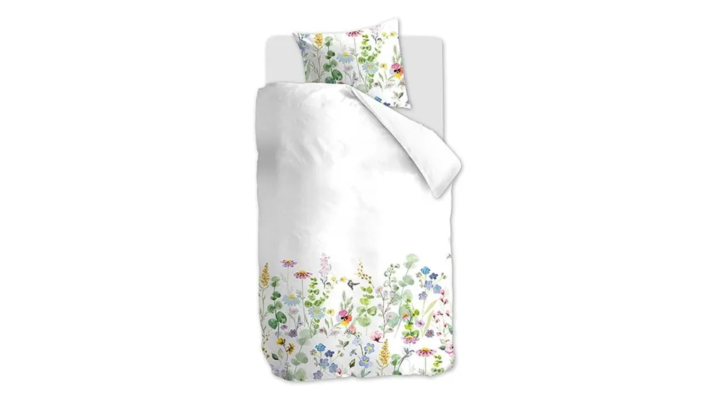 Trendy Snoozing Lira dekbedovertrek white