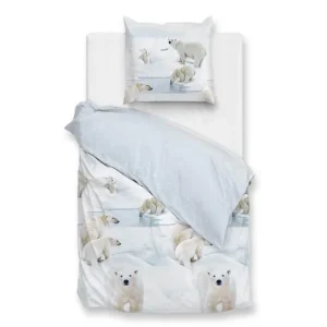 Zohome Polare flanel dekbedovertrek blue Express Levering