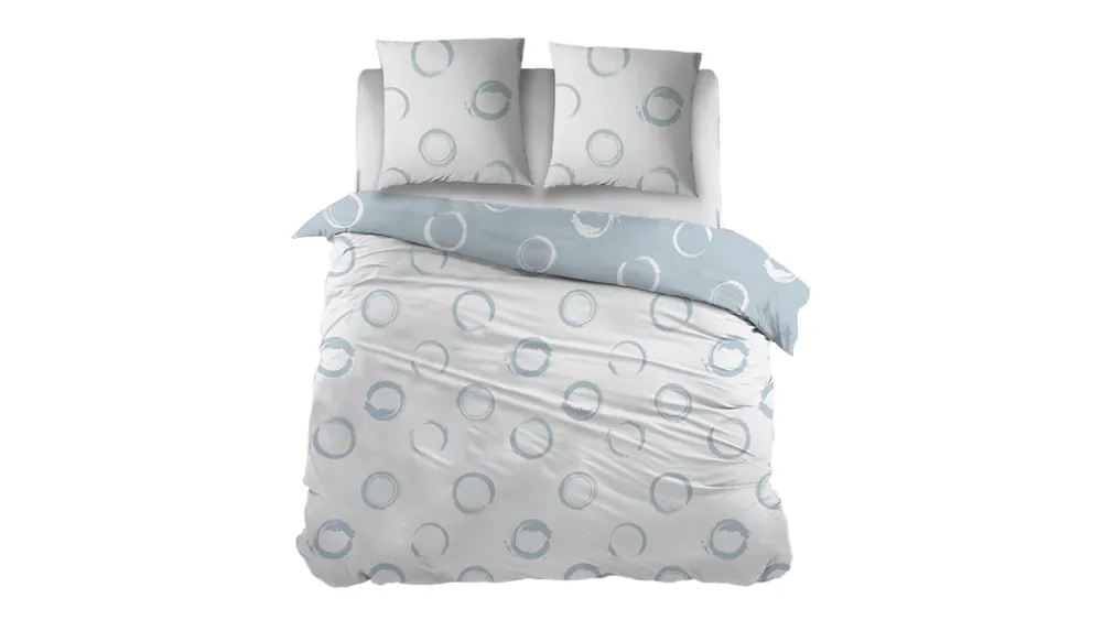 Snoozing Aniek dekbedovertrek blauw Laatste Kans