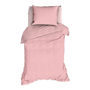 Satin d'Or Satijnstreep dekbedovertrek crystal rose Veilige Betaling