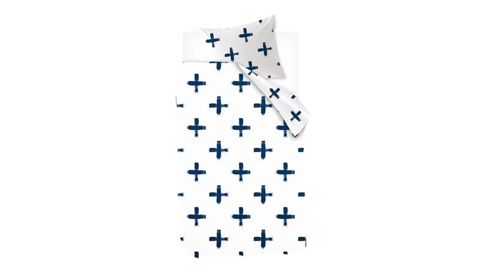 Snoozing Aida dekbedovertrek blauw Koop Online