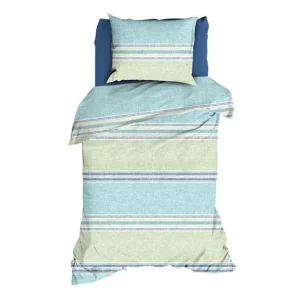 Gecertificeerd Romanette Alfie dekbedovertrek aqua/blue