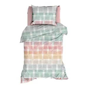 Superprijs Satin d'Or Trottine dekbedovertrek multi pastel