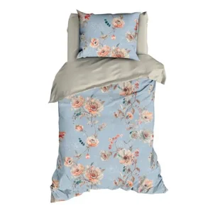 Satin d'Or Charlotte dekbedovertrek blue Trendy