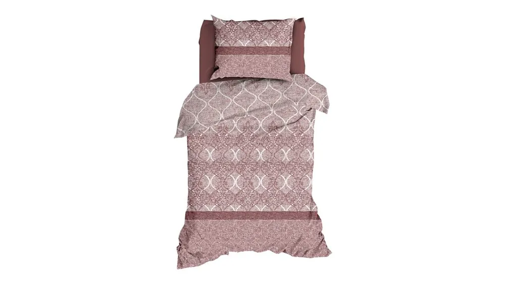 Rechtstreeks Van De Fabrikant Satin d'Or Godiva dekbedovertrek oudrose
