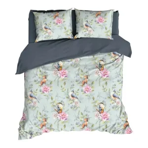 Koopje Satin d'Or Songbird dekbedovertrek multi