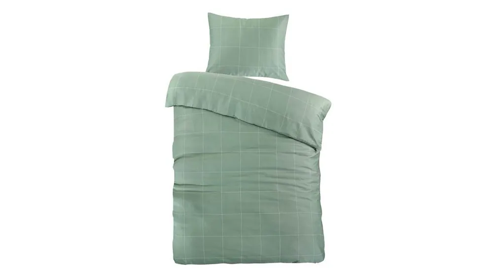 Handgemaakt Papillon Cadiz dekbedovertrek green