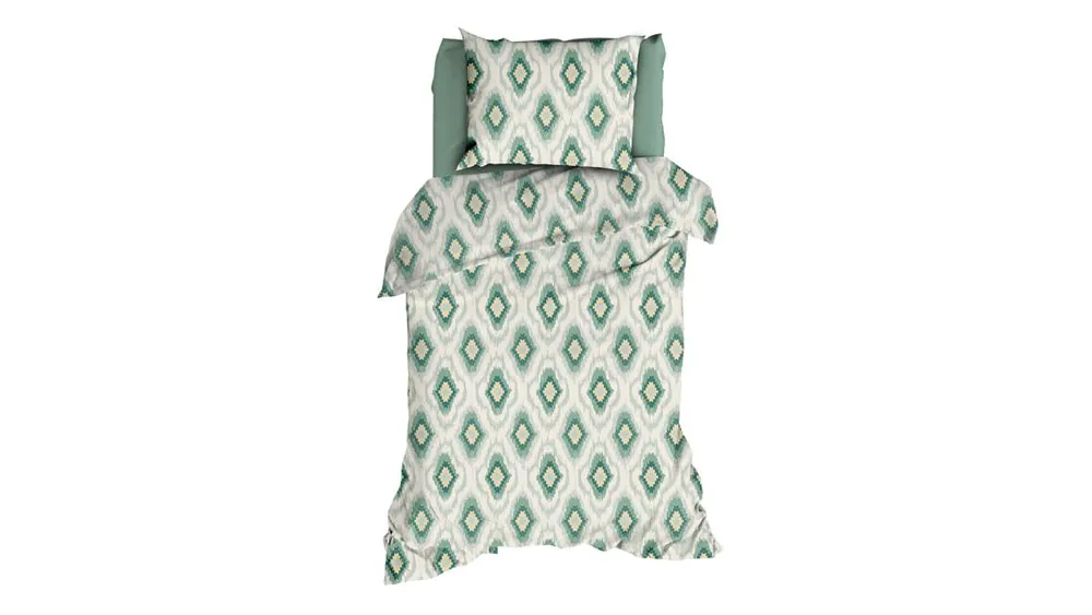 Romanette Ottoman dekbedovertrek green Goedkoop