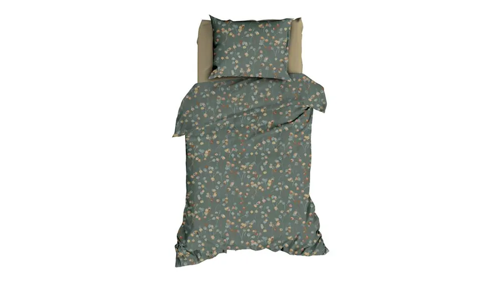 Nu Kopen Satin d'Or Muriel dekbedovertrek mineral