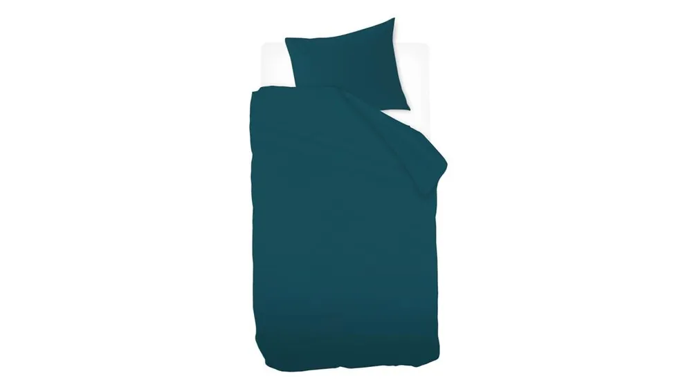 Shop Nu Snoozing Sade dekbedovertrek turquoise