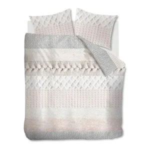 Snelle Levering Ariadne at Home Zola flanel dekbedovertrek naturel