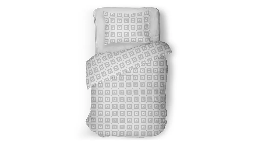 Bestseller Snoozing Ilse flanel dekbedovertrek grey