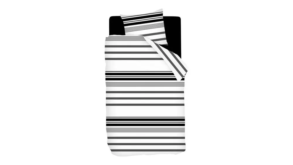 Korting Snoozing Babet flanel dekbedovertrek grijs