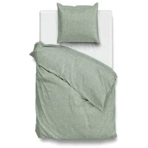 Zohome Lino dekbedovertrek moss green Beste Prijs