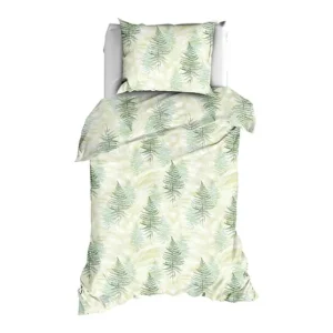 Hete Deal Satin d'Or Felci dekbedovertrek groen